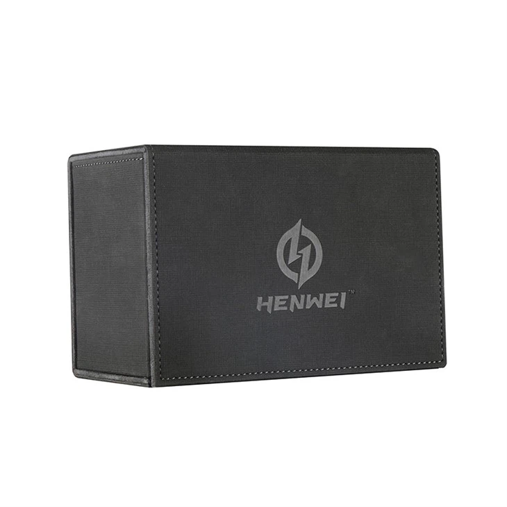 Collectible Leather Playing Card Box