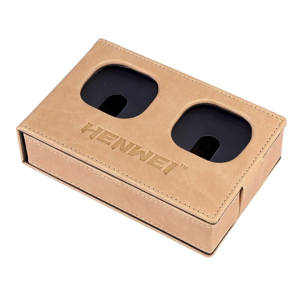 Magnetic Leather Trading Card Box
